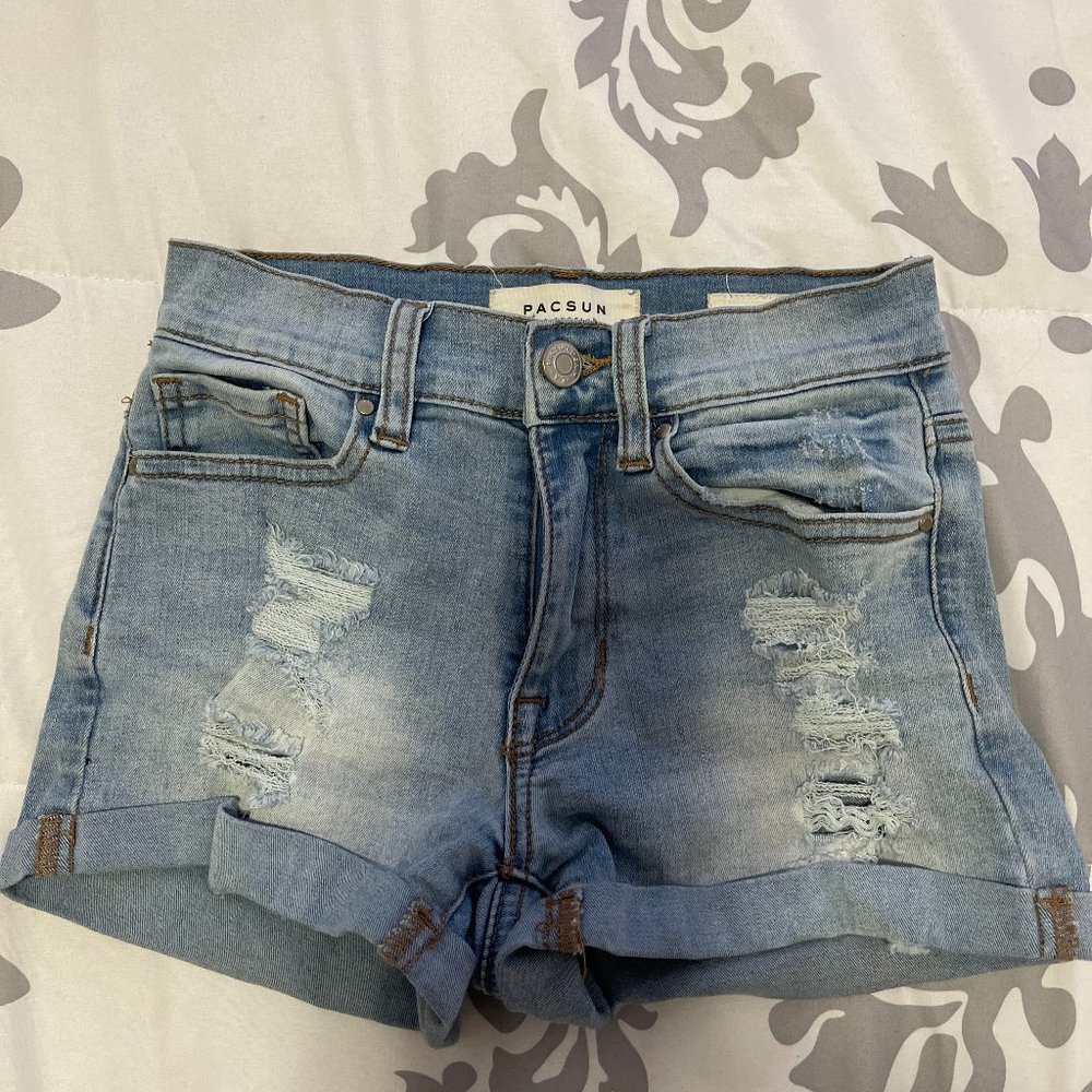 Pacsun denim shorts